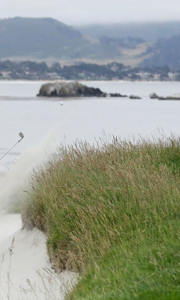 Woodland denies history with US Open title at Pebble Beach